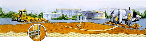 Illustration of Directional Boring
