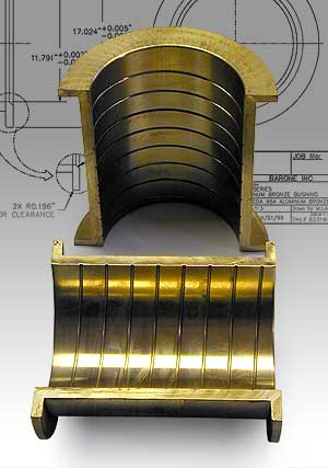 Journal bearings make the Barone Care-Free compaction wheel one of the best, longest lasting wheels available for compacting soil and dirt in trenches after excavation and installation of utilities.